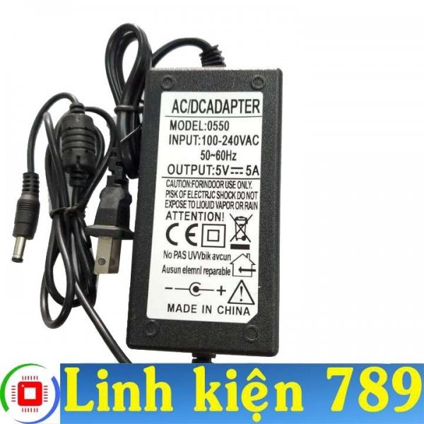  Nguồn Adapter 5V 5A 25W
